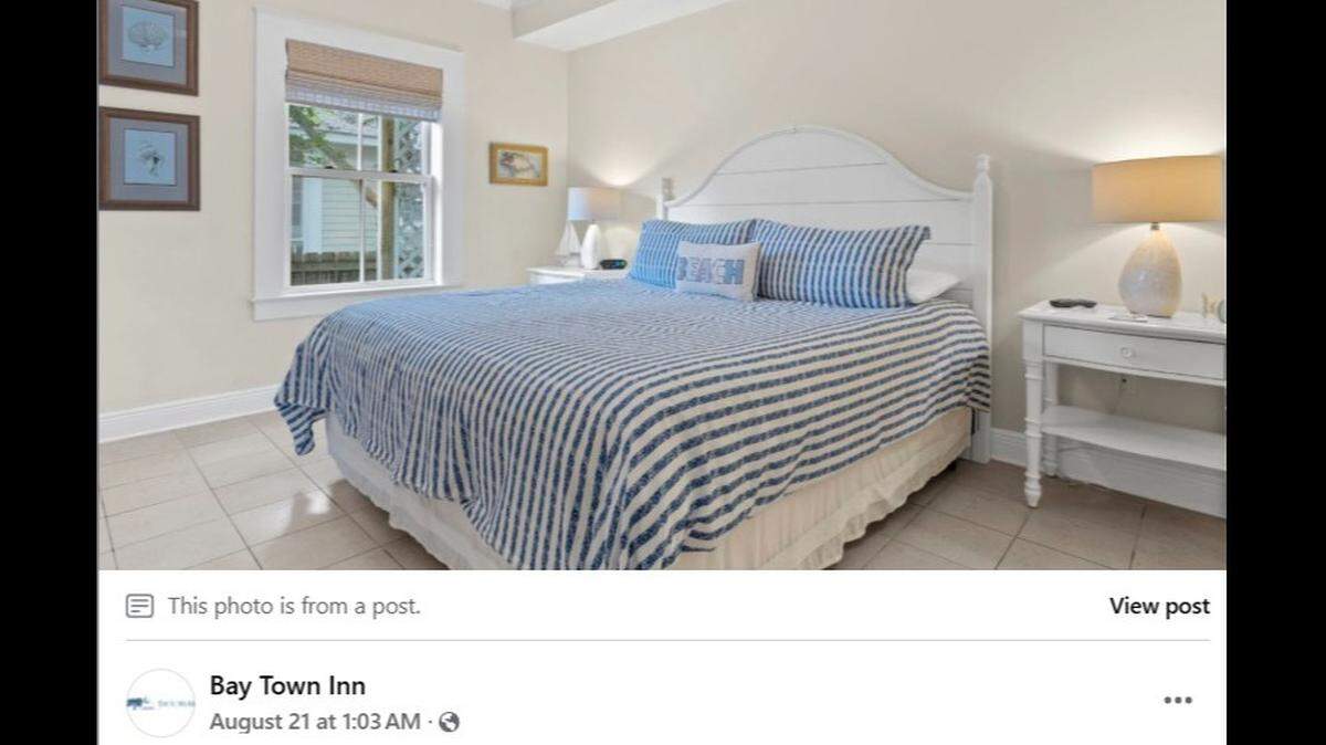 Bay Town Inn in Bay St. Louis, Mississippi, was ranked among the top hotels in the U.S. to get a good night’s sleep, according to a Sleep Junkie analysis.