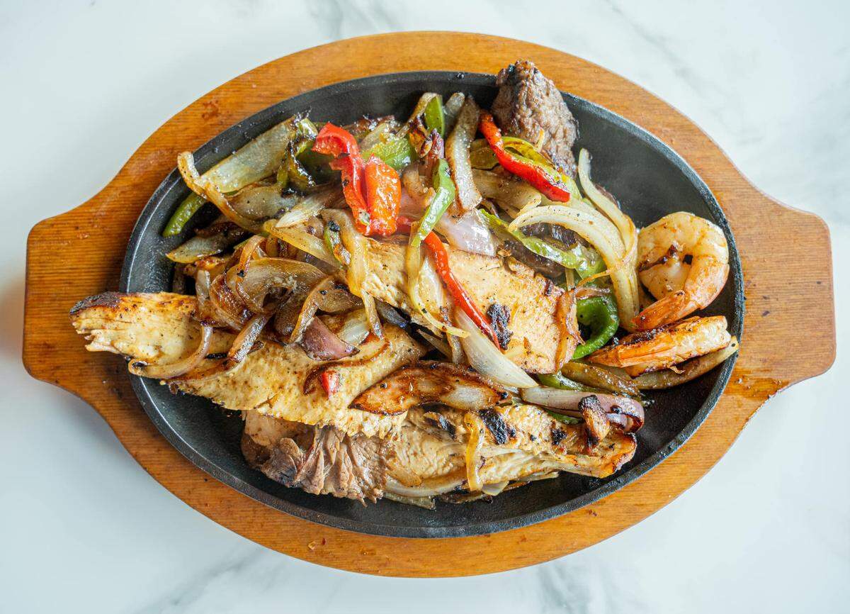 Fajitas are one of the many choices on the menu at Pedros Tacos and Tequila Bar, coming to The Promenade in D’Iberville.