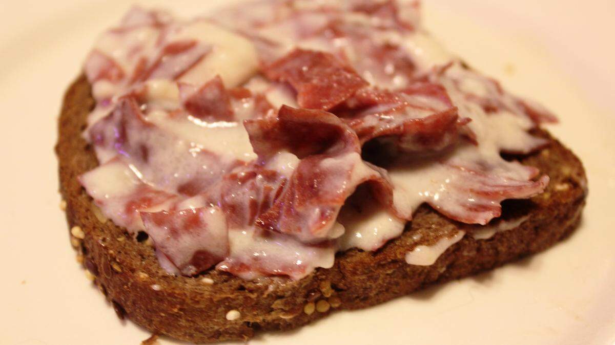 JULIAN BRUNT/SPECIAL TO THE SUN HERALDChipped beef on toast may be an acquired taste.