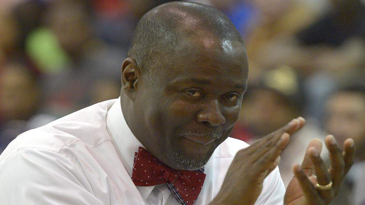 GLENN ANDREWS/SPECIAL TO THE SUN HERALD 
 Pascagoula head coach Ronald Norman led the Panthers past Moss Point on Friday night.