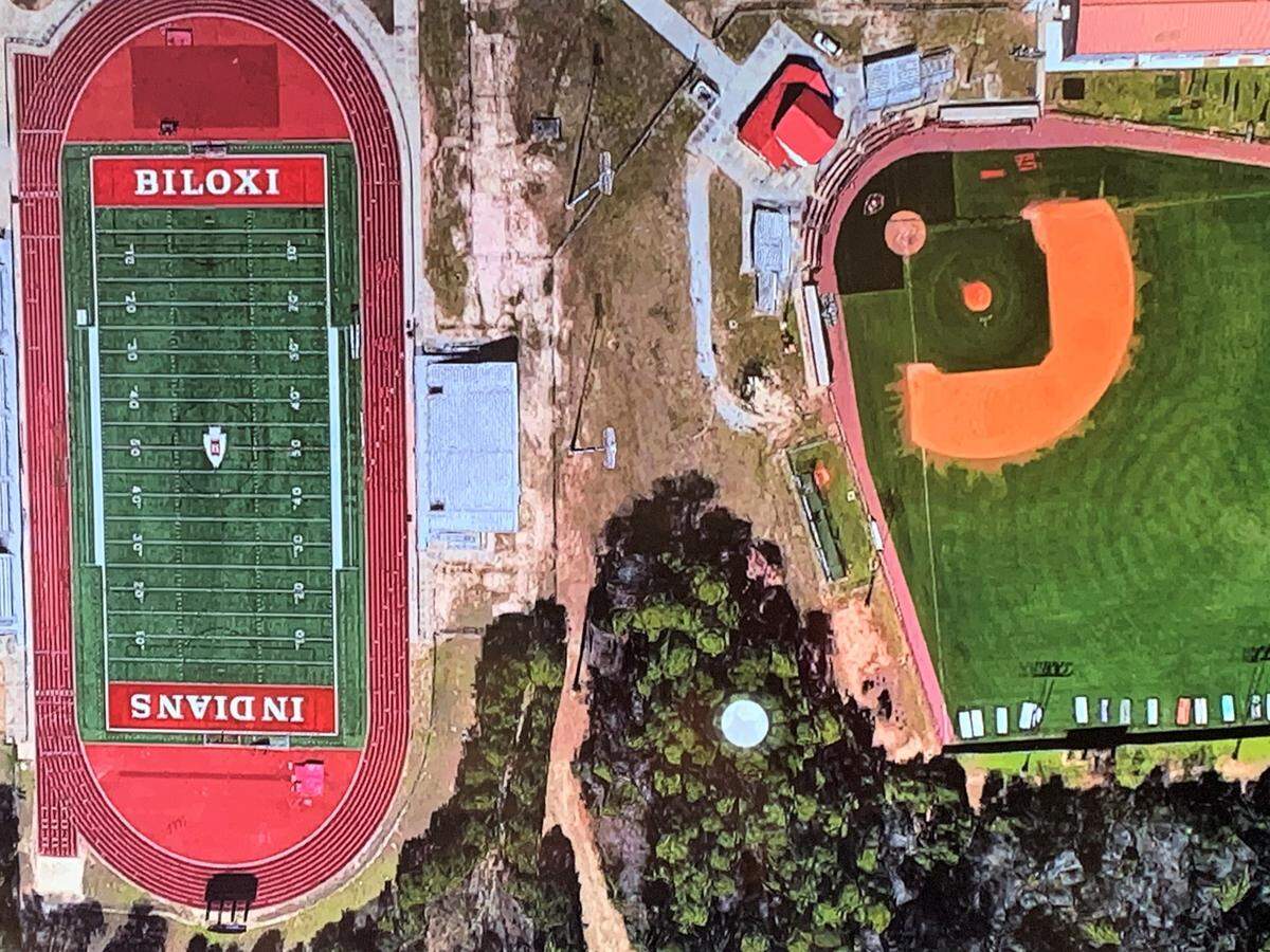 New facilities for soccer and band are planned at the Biloxi stadium.