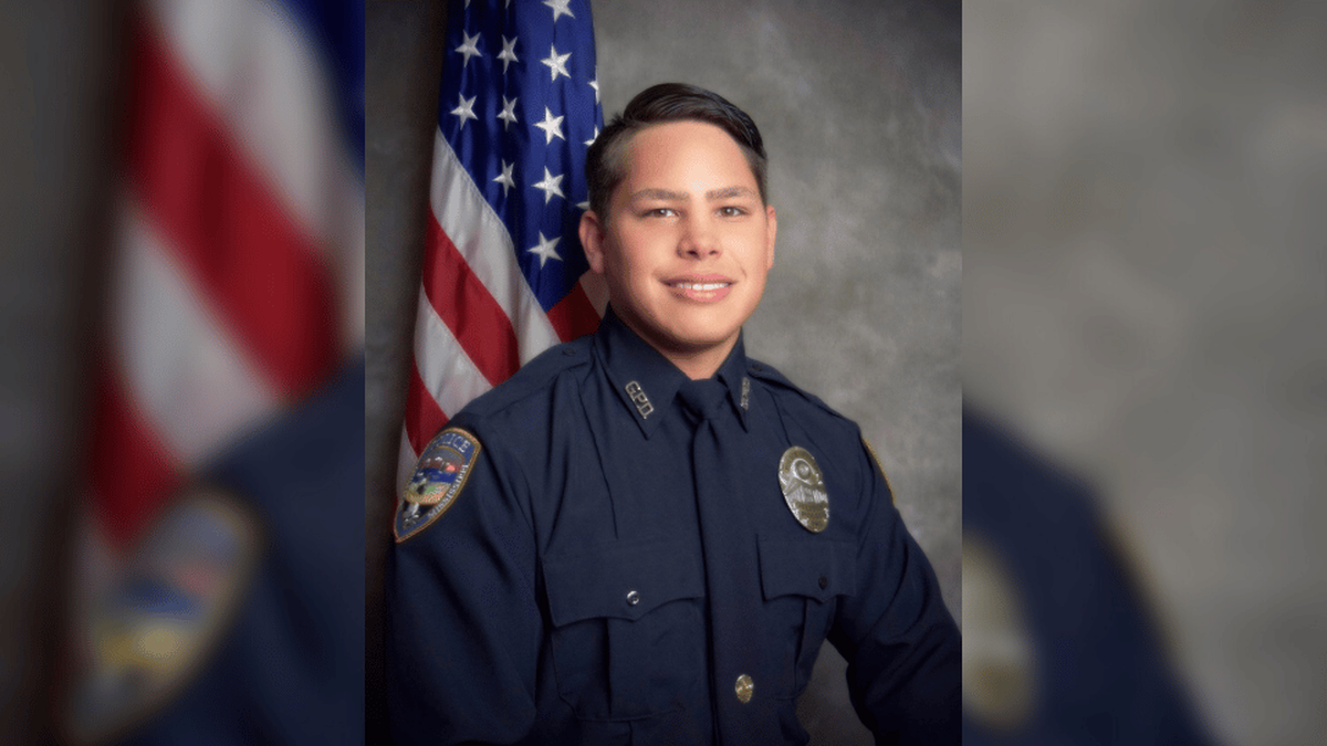 Gulfport police officer Manuel Santos