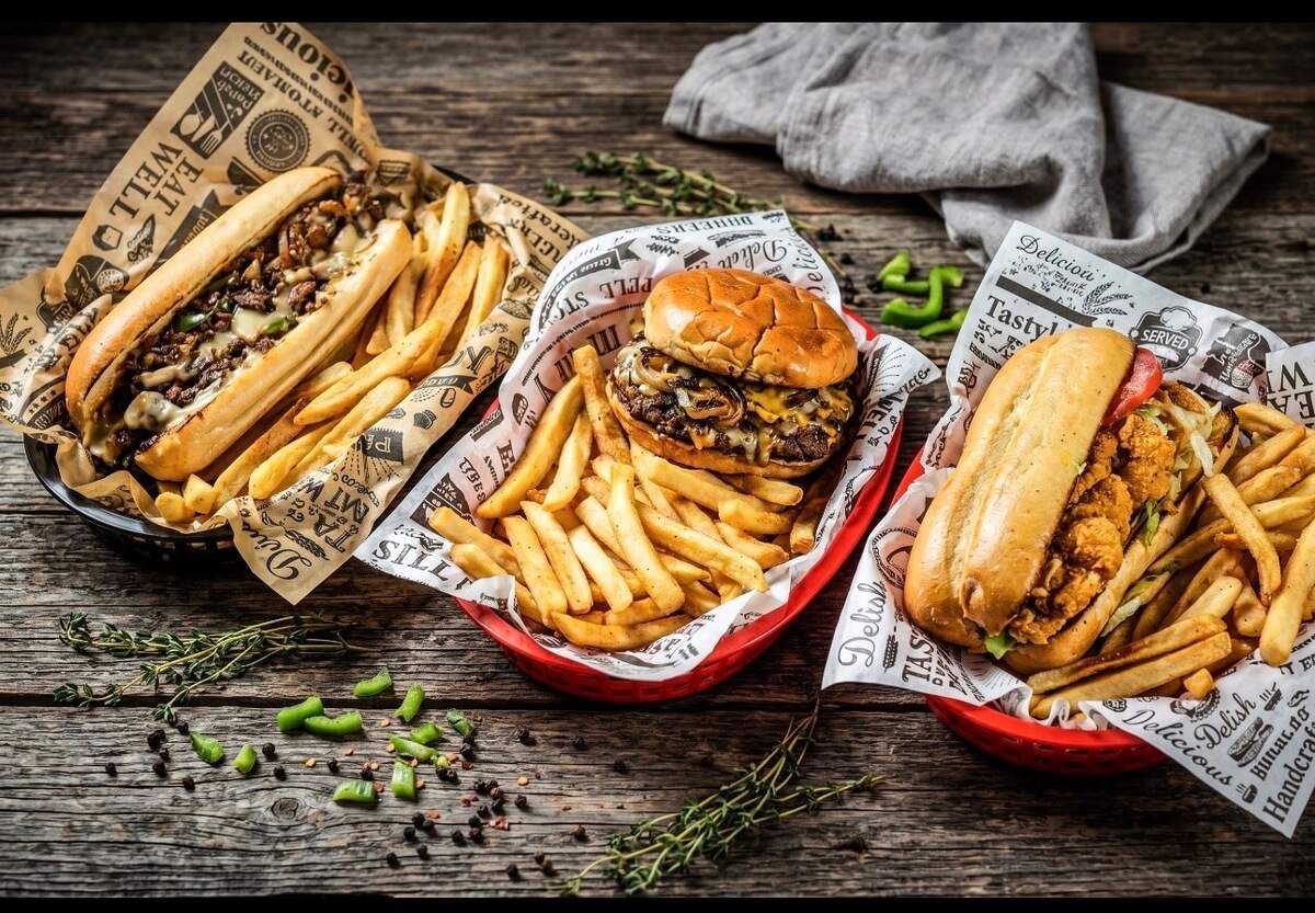 Chicago chicken sandwiches, Philly cheesesteaks, shrimp po-boys and hamburgers are among the specialties at Chicago 6ix in Ocean Springs.