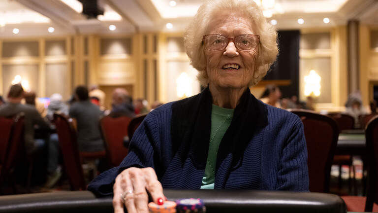 She’ll hand you candy and take your chips. ‘Poker granny’ the star of South MS event