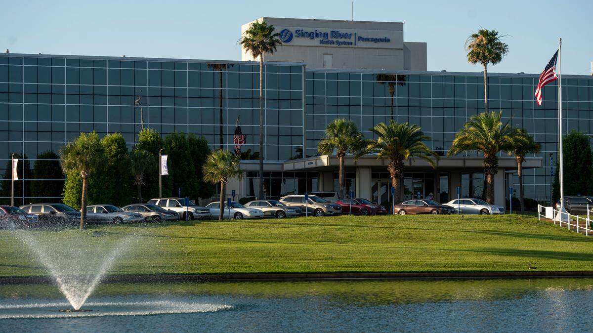Singing River Hospital in Pascagoula on Wednesday, June 1, 2022.