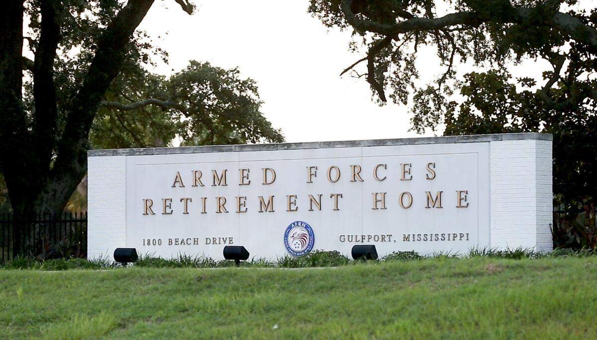 To be eligible to live at the Armed Forces Retirement Home in Gulfport, veterans must have spent more than half of their time in the service as an enlisted member, warrant officer, or limited-duty officer, among other criteria.