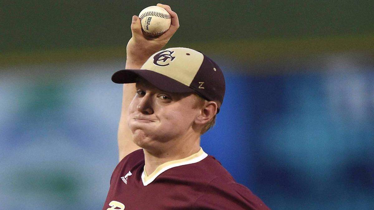 CHRIS TODD/SPECIAL TO THE SUN HERALD/FILE 
 George County's Kyle Whittington pitches in relief against Madison Central on May 19 in the MHSAA State Baseball Championships at Trustmark Park in Pearl.