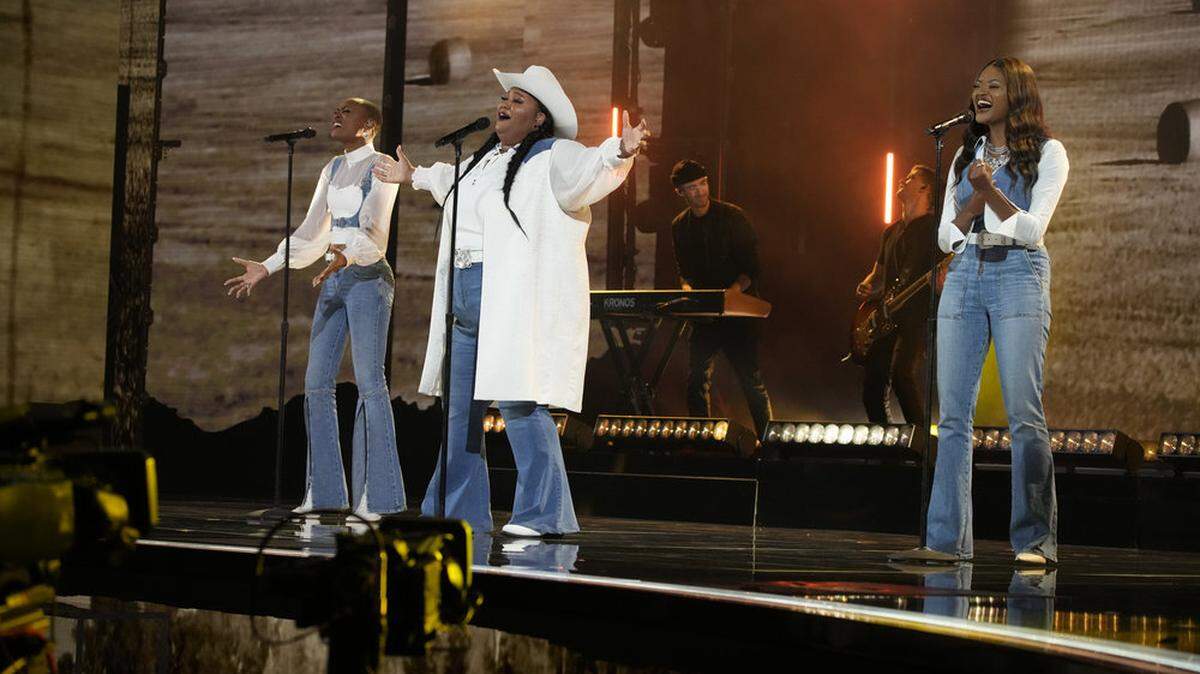 Chapel Hart performs in the finale episode of “America’s Got Talent” on September 13, 2022.