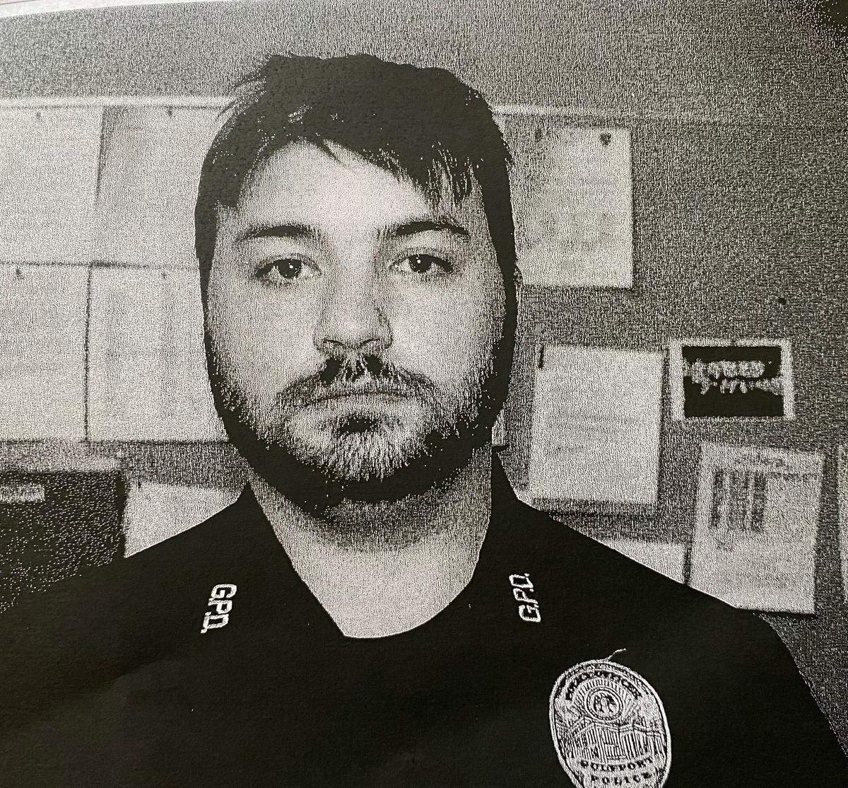 This photo from the investigative case file shows Gulfport Police Officer Jason Cuevas, who was cleared of wrongdoing by a grand jury.