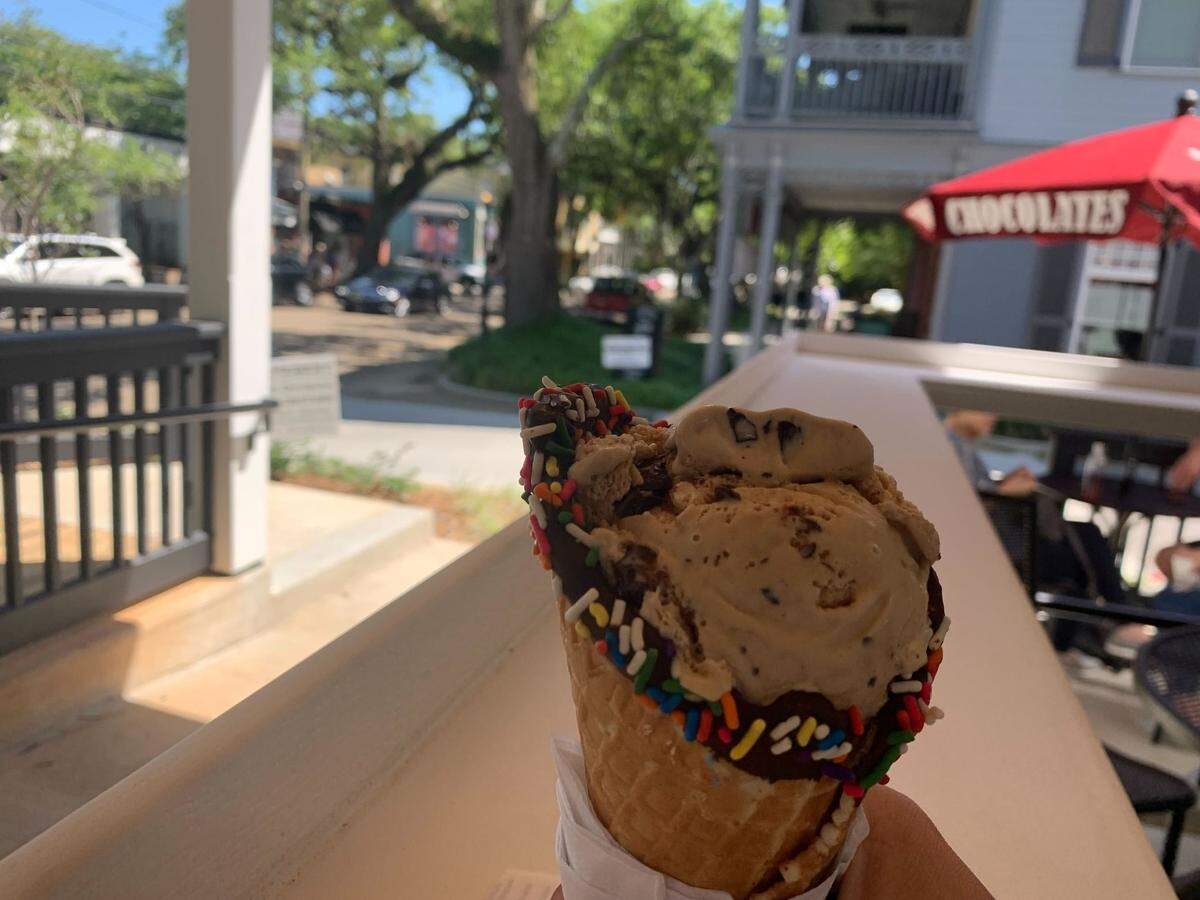 Kilwins offers treats ranging from assorted candies to homemade fudge to ice cream cones.