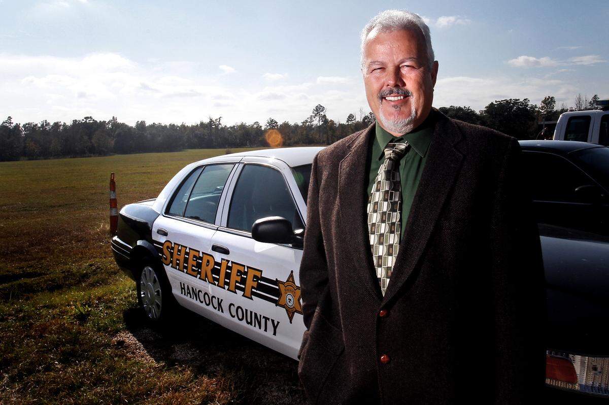 AMANDA McCOY/SUN HERALDRicky Adam’s resignation comes after more than two decades of public service, first as a Justice Court judge and later as sheriff.