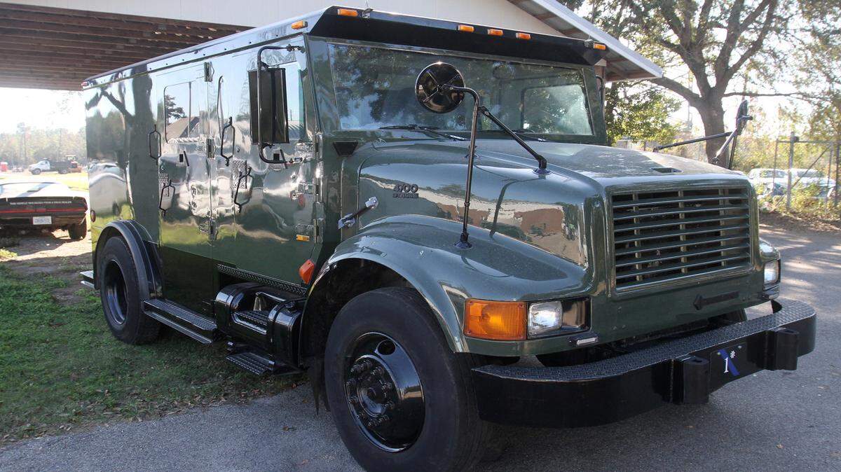 JOHN FITZHUGH/SUN HERALDBiloxi Police Department has been using its armored truck for training.