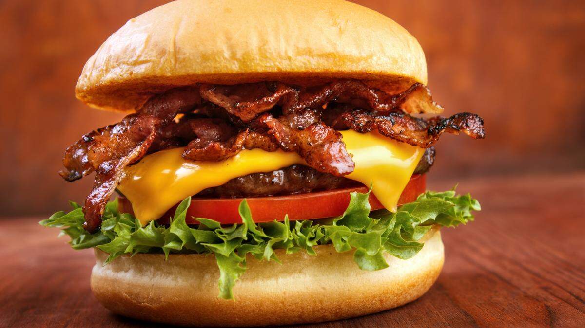 A juicy, bacon cheeseburger is worth every bite and can be enjoyed for special occasions.