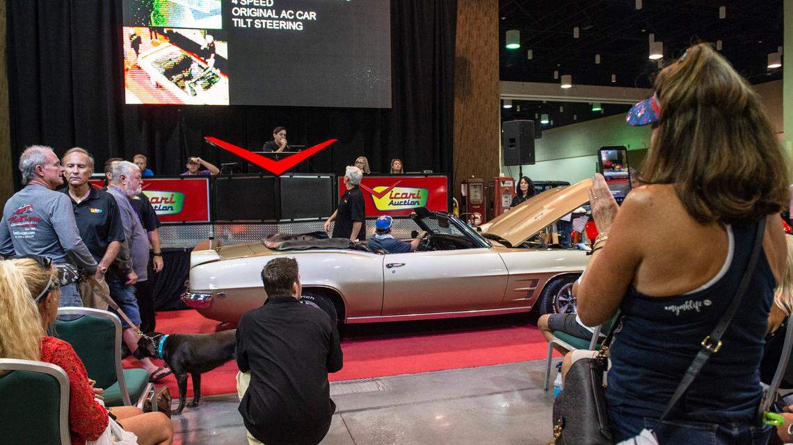 See how hundreds of high-dollar classic cars are being auctioned at Cruisin’ The Coast