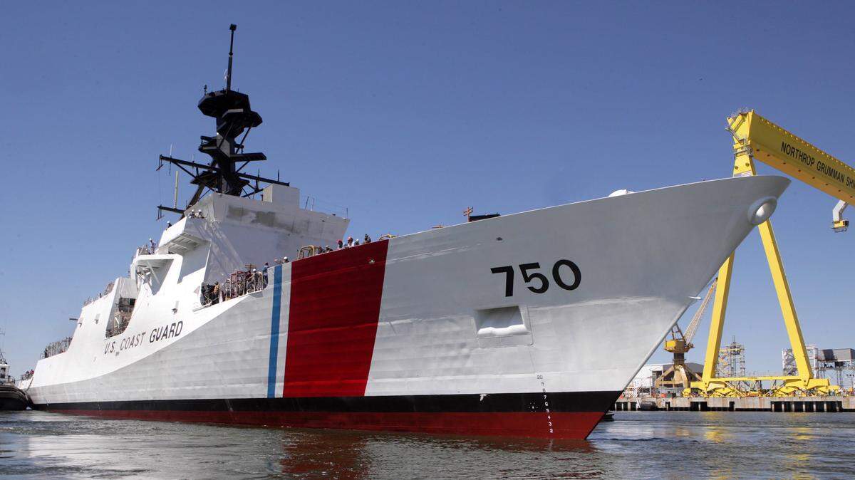 SUBMITTED PHOTOThe National Security Cutter or Bertholf WMSL (750), built at Northrop Grumman ship Systems in Pascagoula, was the first new large cutter to enter service for the Coast Guard in nearly 40 years. The Coast Guard plans to purchase nine of this new class of cutter as the cornerstone of its new fleet.