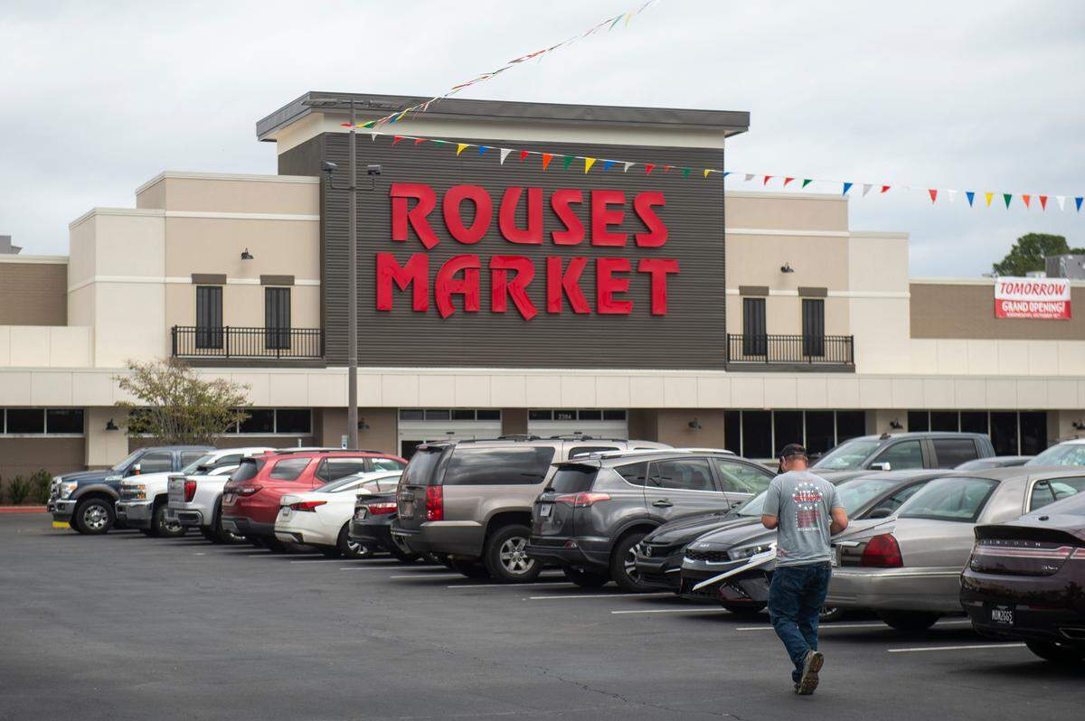 Rouses Market’s latest location on Pass Road in Biloxi on Tuesday, Oct. 15, 2024, the day before the grand opening.
