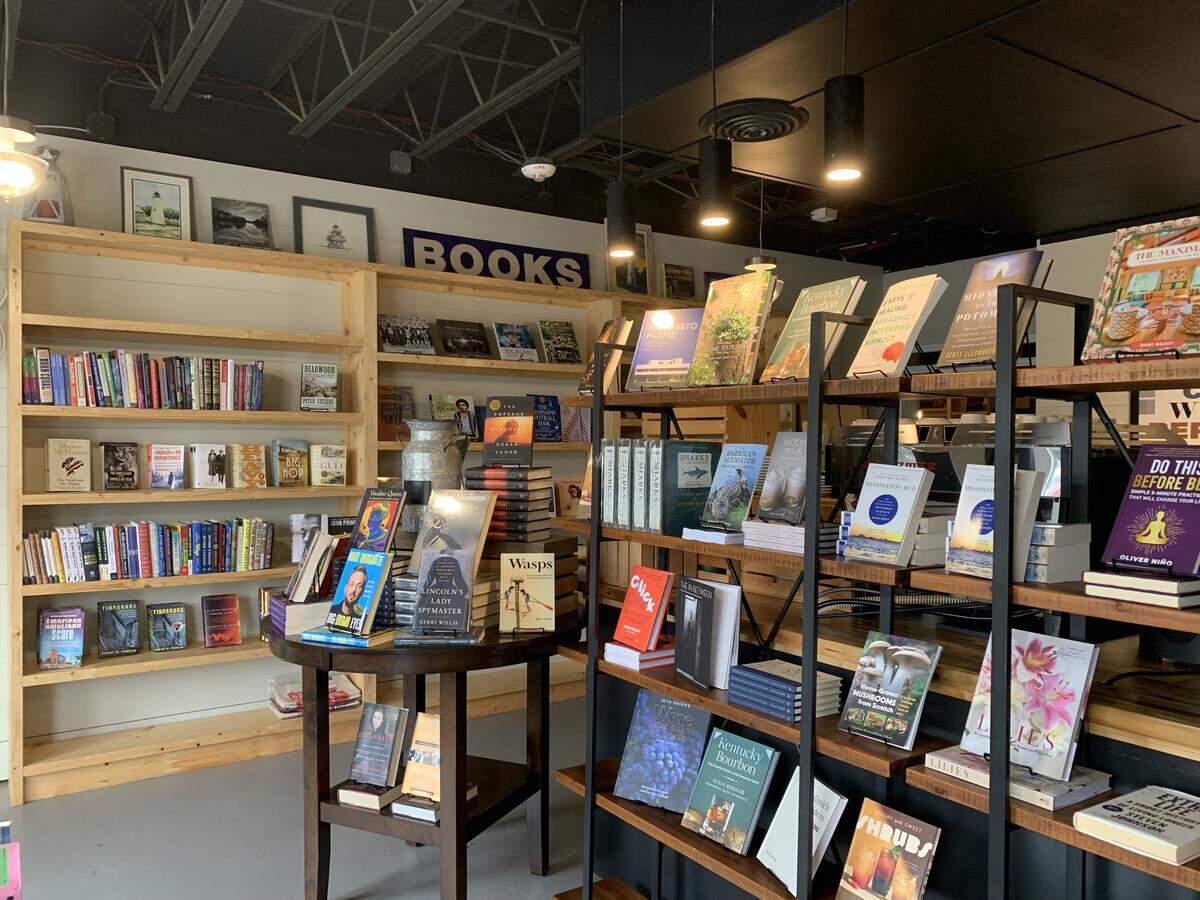 Pass Christian Books is part of Cat Island Coffeehouse in downtown Ocean Springs, feeding people’s favorite indulgences.