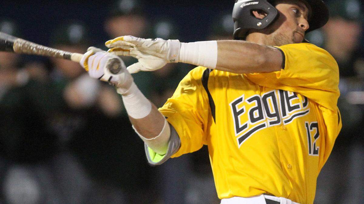 JOHN FITZHUGH/SUN HERALD 
 USM outfielder Jake Sandlin