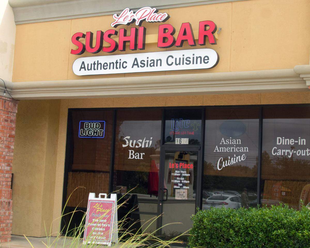 Le’s Place sushi, Cantonese and pho restaurant in Ocean Springs is closing due to life changes, the owners said.