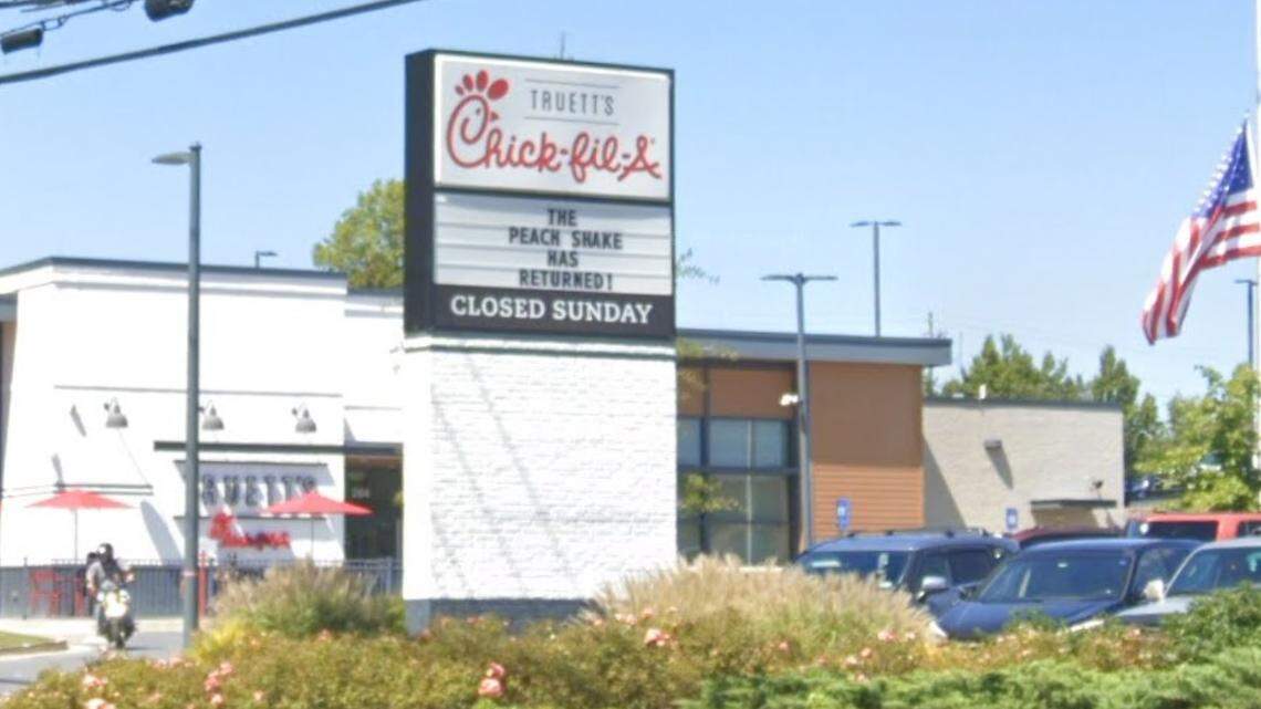 Police are investigating a deadly shooting at a Chick-fil-A restaurant in Rome, Georgia, on April 5.