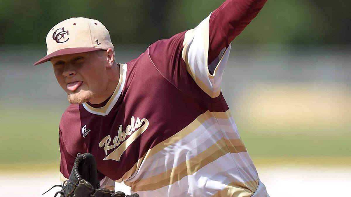 CHRIS TODD/SPECIAL TO THE SUN HERALD 
 George County's Walker Robbins signed with Mississippi State on Wednesday. Robbins is considered one of the top prospects for the 2016 MLB draft.