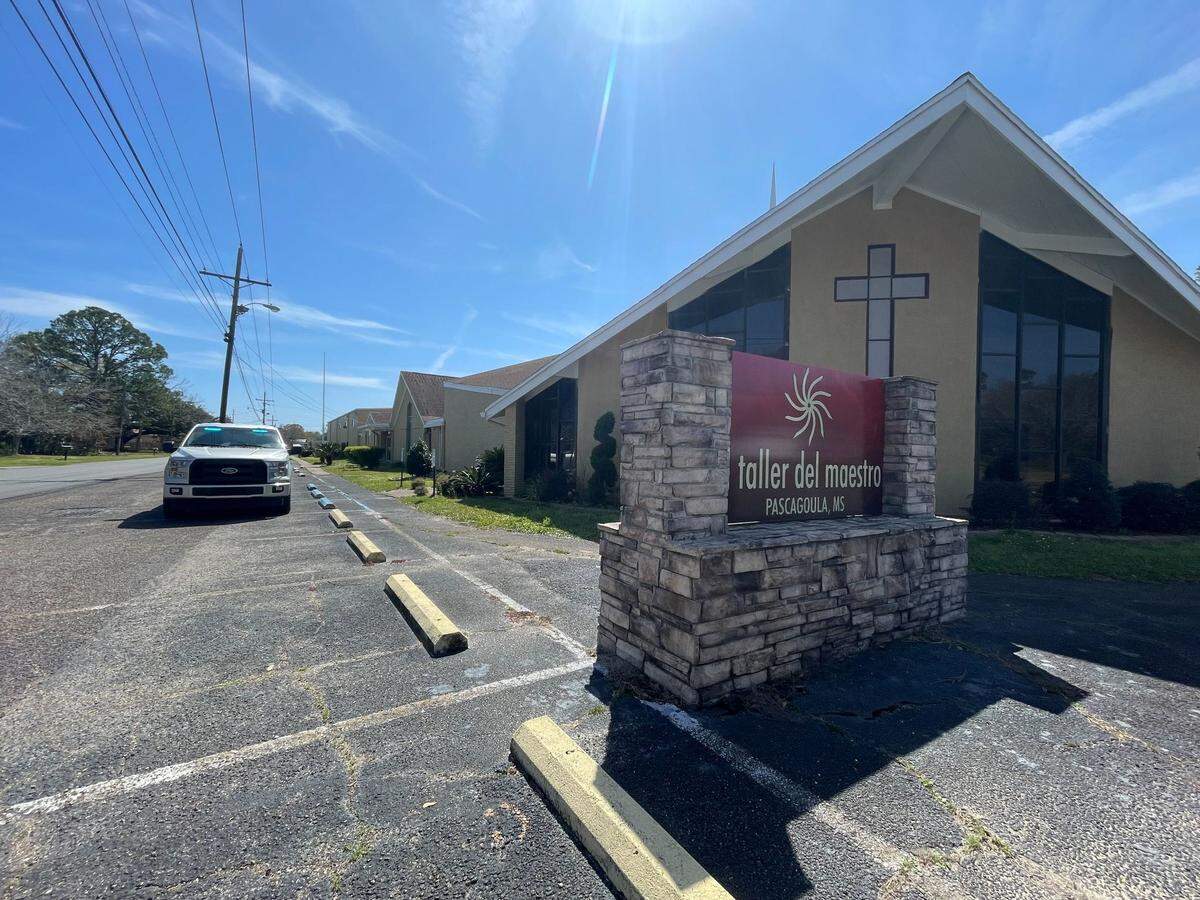 Police were called Monday to the old Bethel Assembly of God Church building in Pascagoula that now houses Leap of Faith private school on Martin Street