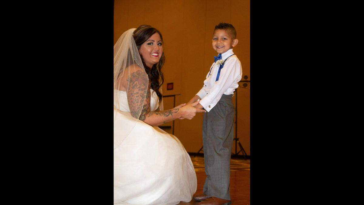 Amanda Branning and son, Hendrix Branning.