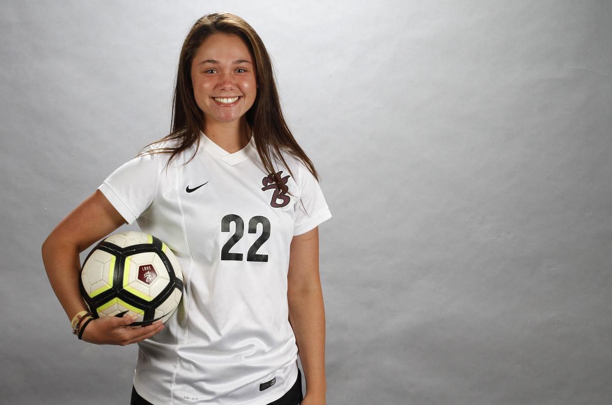 Long Beach forward Maddie Beets is the Sun Herald girls Soccer Player of the Year.