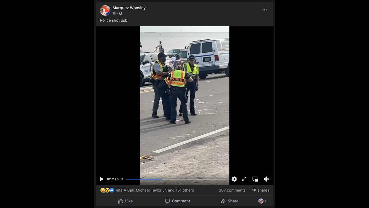 A Coast police officer was injured after law enforcement responded to a shooting near Surf Style on U.S. 90 in Biloxi on April 16, 2023.