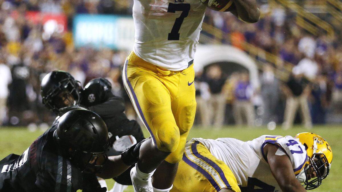 JONATHAN BACHMAN/ASSOCIATED PRESS 
 LSU running back Leonard Fournette (7) will lead the Tigers into the Texas Bowl against Texas Tech on Dec. 29.
