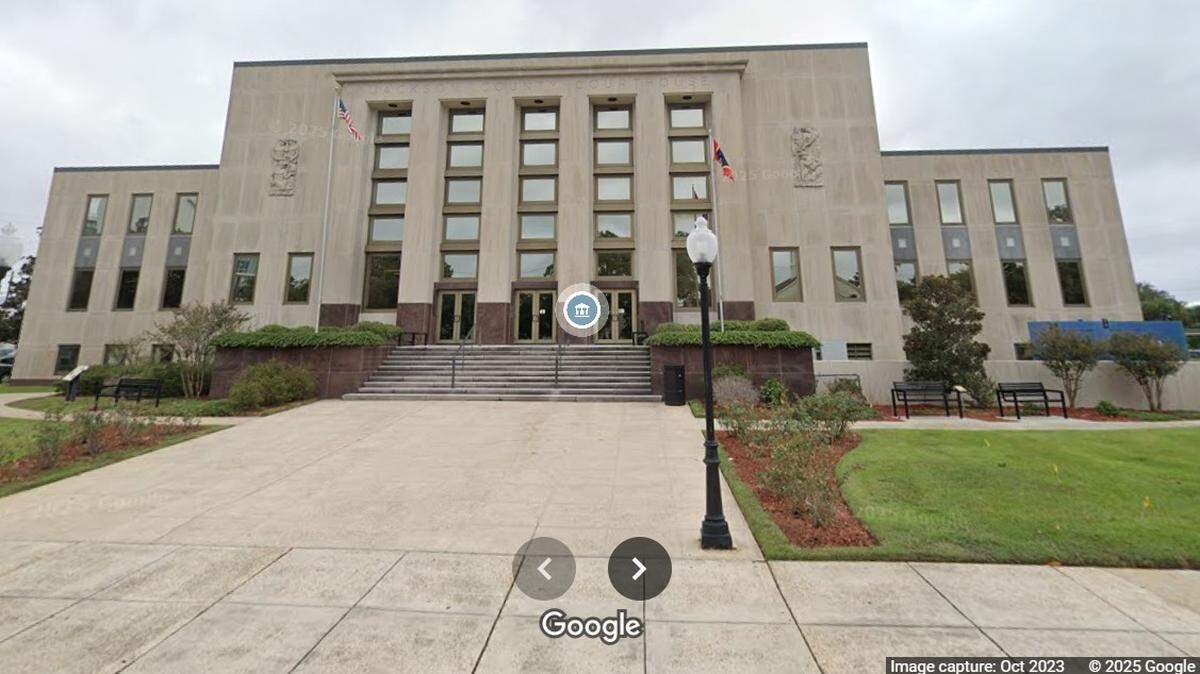 The Jackson County Courts building in Pascagoula, Mississippi, is the fourth-ugliest public building in the U.S., according to a survey.