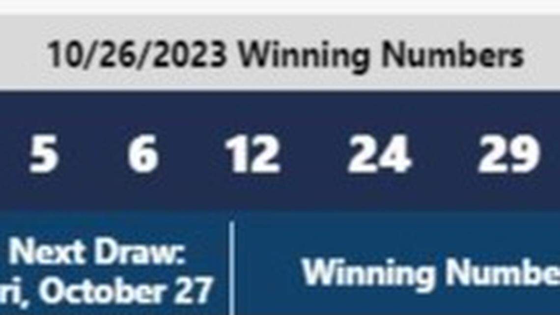 Check your numbers. Match 5 ticket worth more than $320,000 is sold in Mississippi