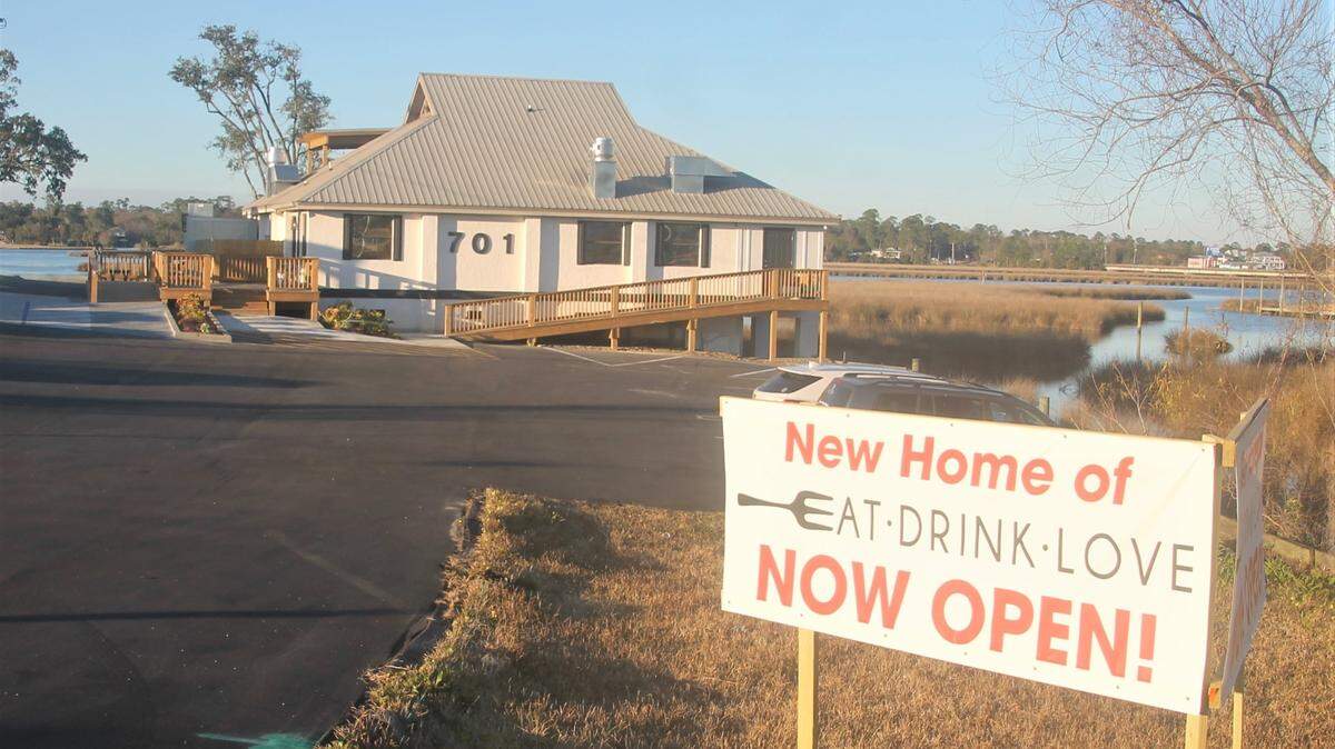 Eat Drink Love has a new location on the water in Ocean Springs.
