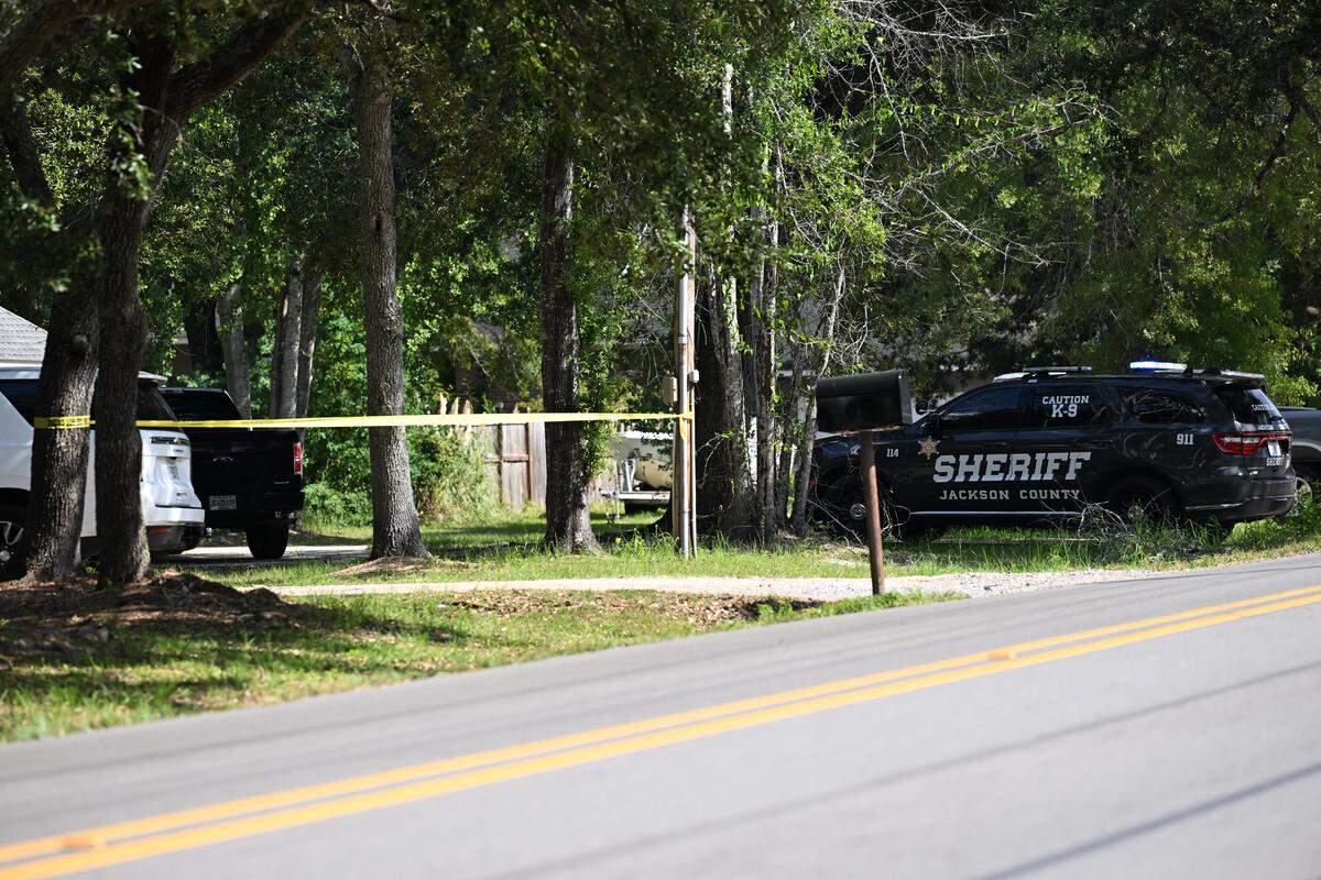 The Jackson County Sheriff’s Office investigates the suspected homicide.
