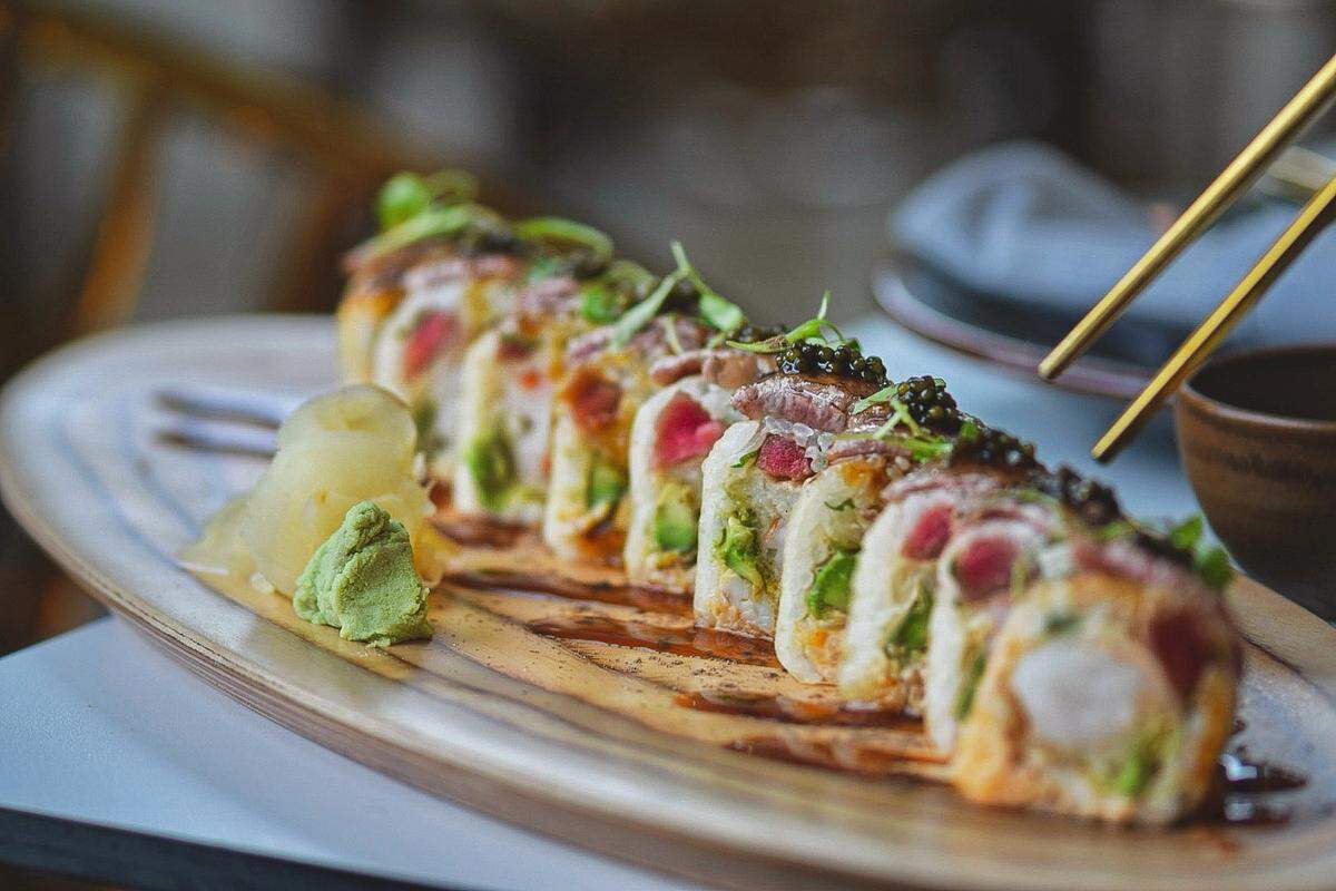 The field and stream roll is a surf and turf option for sushi lovers at Toro Sushi and Sake.