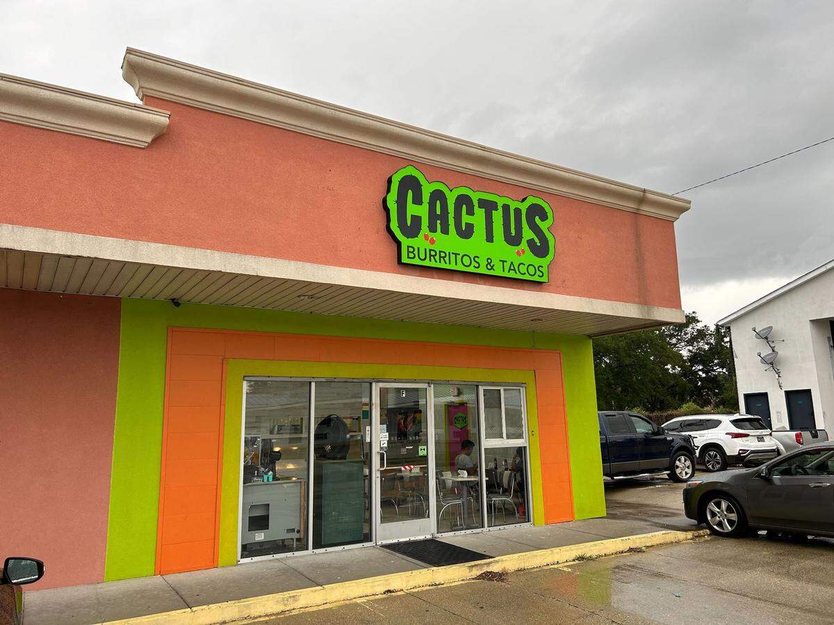 Cactus Burritos and Tacos opened in Biloxi in August, 2024 off of Beach Boulevard.