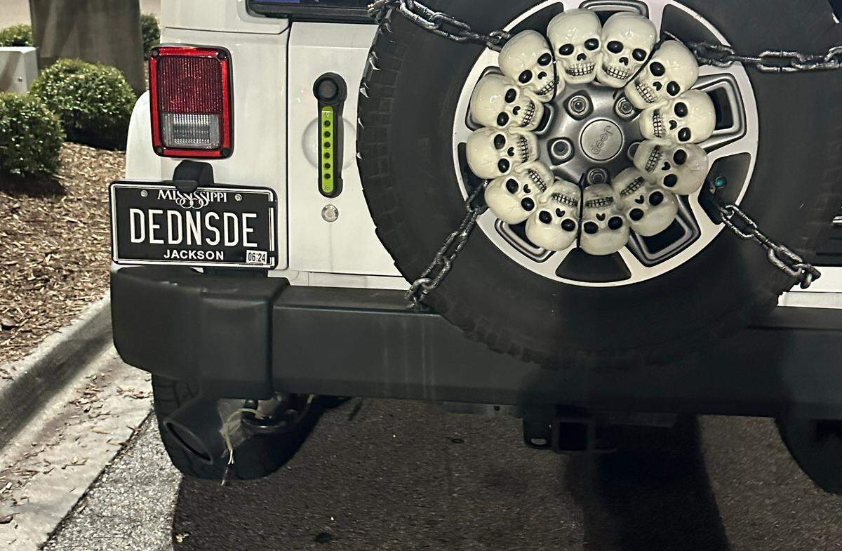 Hope this “DEDNSDE” plate isn’t quite so literal!