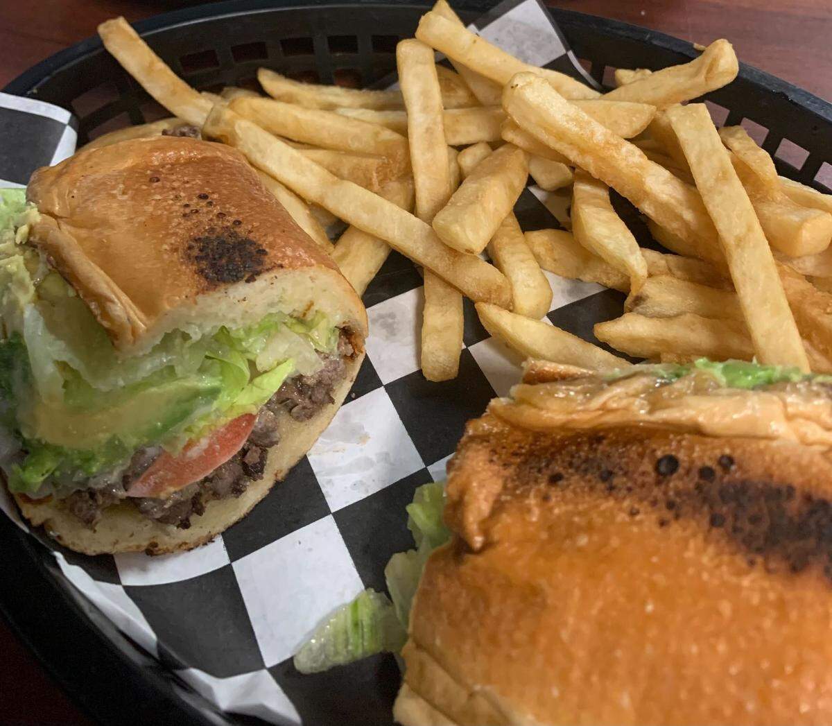 Tortas, known as Mexican po’boys, from El Valle Latin Grill in Gulfport.