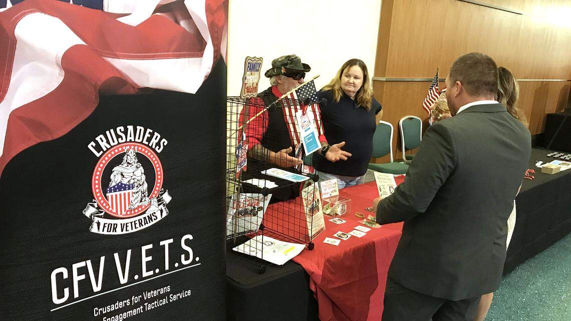 His son died on Veterans Day. Now he’s trying to help Coast vets transition to civilian life.