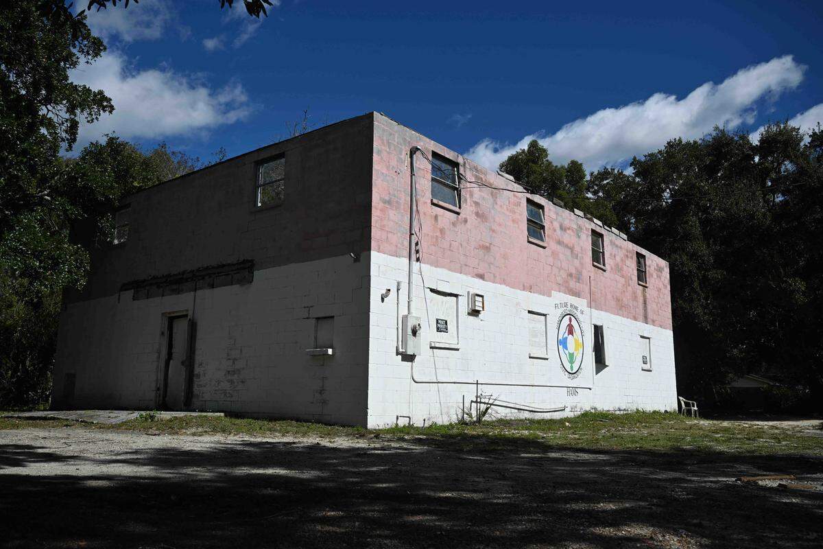 The Knights of Pythias Hall on Tegarden Road in Gulfport on Wednesday, Oct. 29, 2025.
