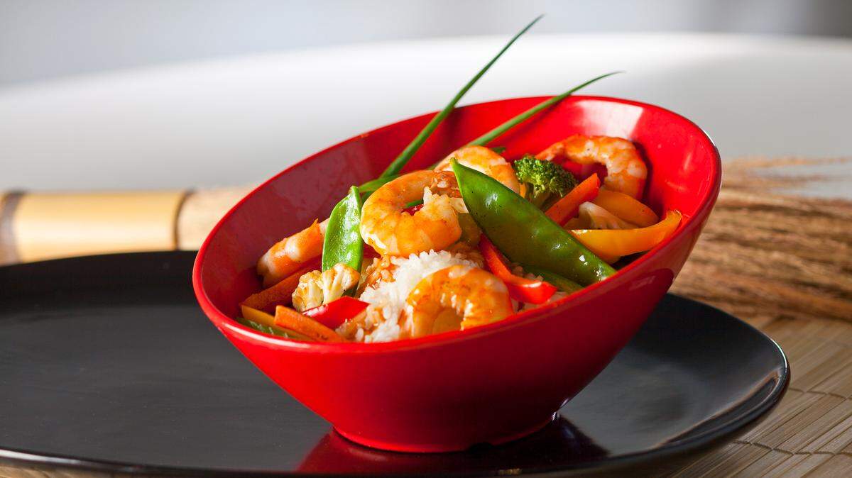 The Wok bowl at the Palace buffet