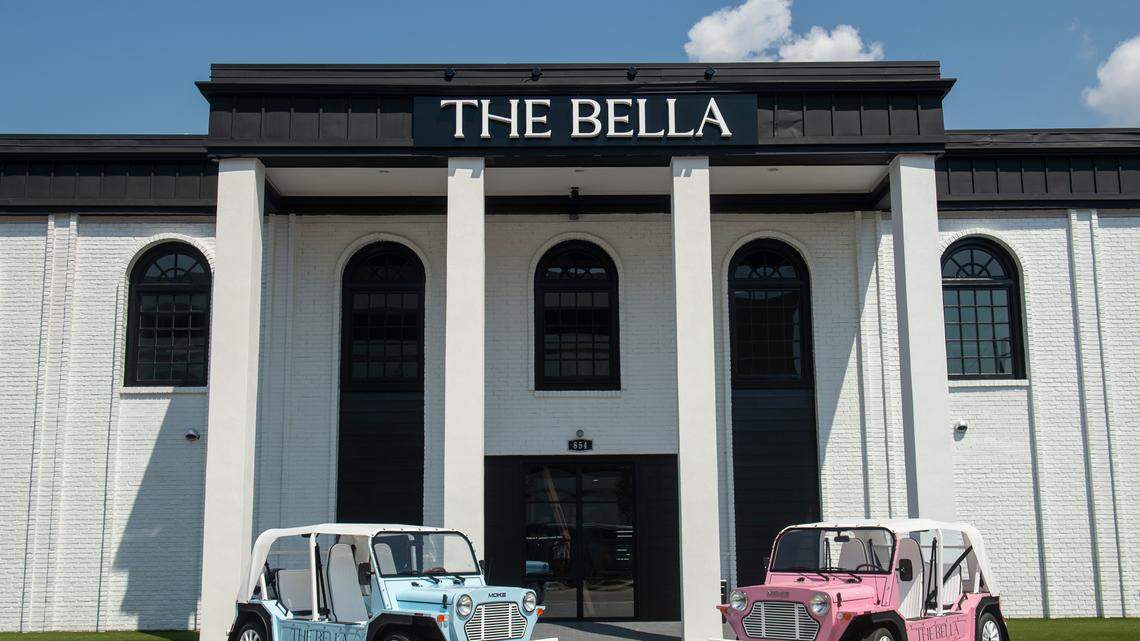 The Bella, a new boutique hotel Ivan Spinner and his wife Kelly developed and named after their daughter, in Biloxi on Wednesday, Sept. 13, 2023.