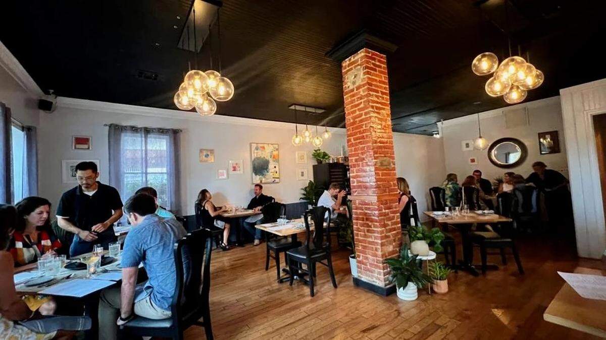 Vestige is a small restaurant serving a tasting menu in Ocean Springs.