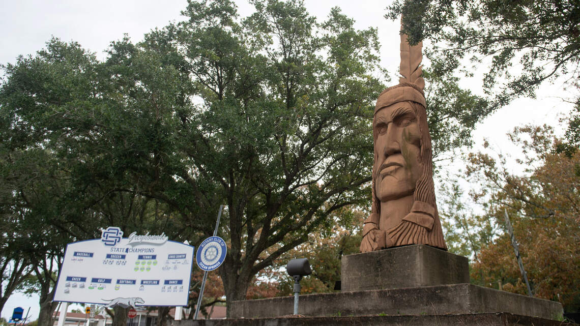 What’s the story behind Crooked Feather, Ocean Springs’ iconic Native American sculpture?