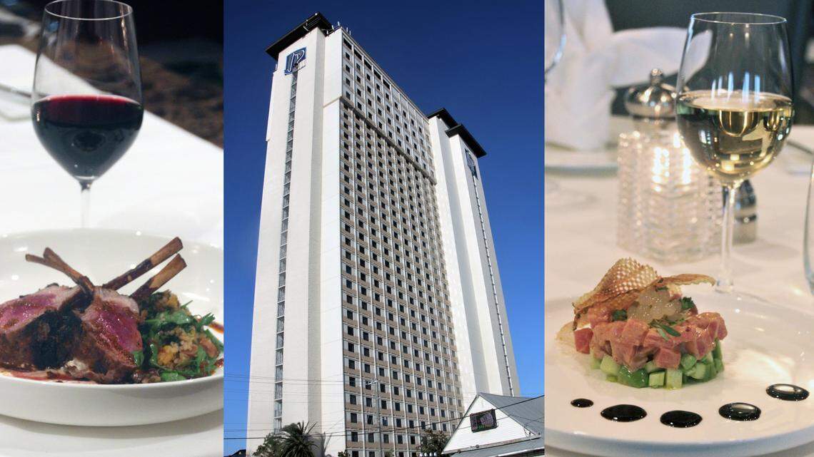 Thirty-Two restaurant is on the thirty second floor of the IP Casino Resort in Biloxi.