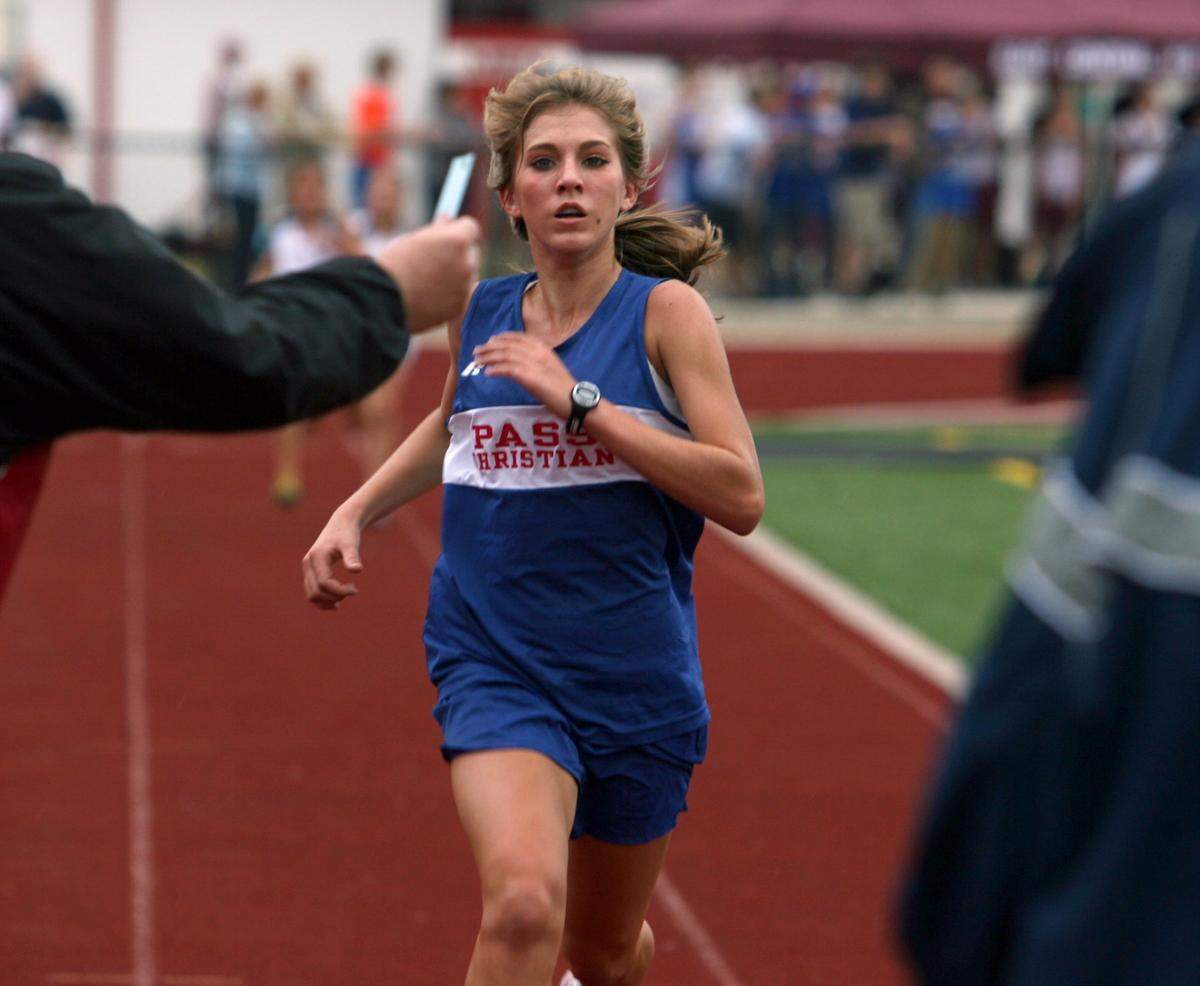 Pass Christian’s Cory McGee finishes first in the District VIII cross country meet in 2006.