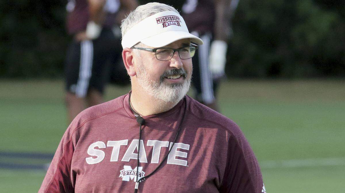 Joe Moorhead is entering his second year as the head coach of the Mississippi State football team.