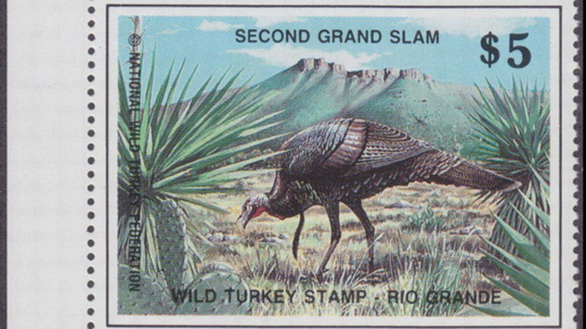THE NATIONAL WILD TURKEY FEDERATION/1985The National Wild Turkey Federation, founded in 1973, is a national nonprofit conservation and education foundation that raises money through its annual, highly collectible conservation stamp program.