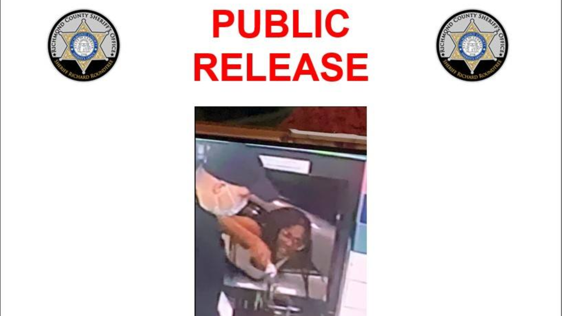 A suspect accused of throwing a bottle full of urine and feces through a Taco Bell drive-thru window is still at large, Georgia authorities say.