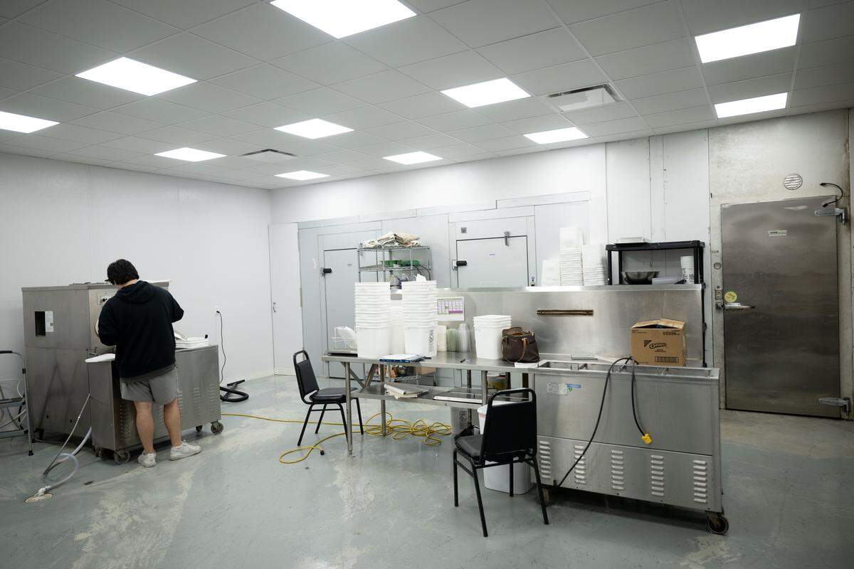 Quakes distribution center in Vancleave is the first step on ambitious expansion plans for the frozen custard manufacturer.